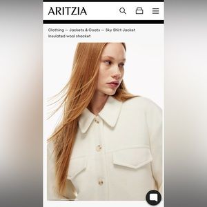 Aritzia Shirt Jacket